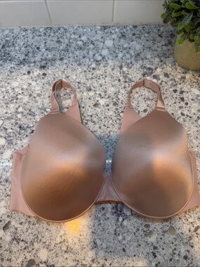 Soma Vanishing Back Full coverage Smooth Molded T-Shirt Bra - Nude Blush 36DD